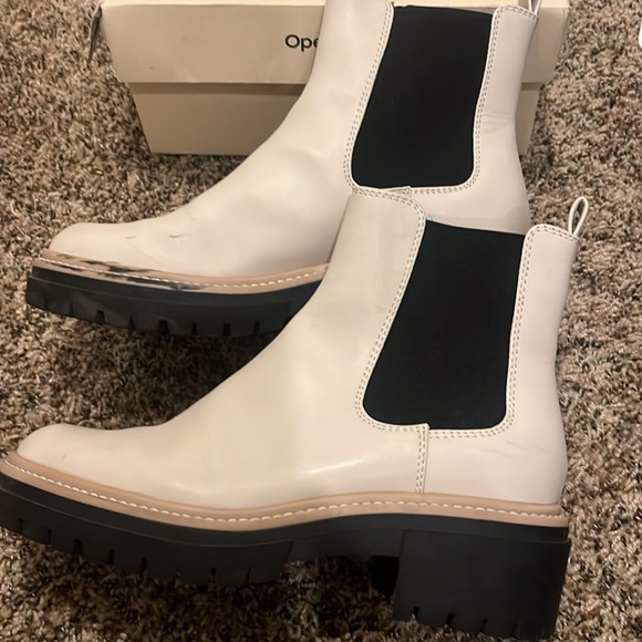 Open Edit lug sole boots size 8.5 - Picture 4 of 6